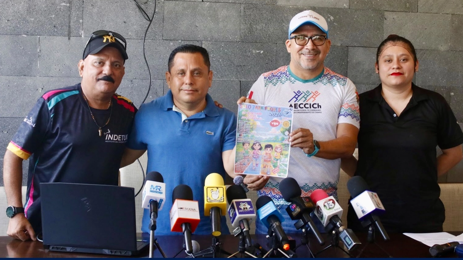 Presentan la carrera infantil “Solo Para Peques 2026” en Tuxtla Gutiérrez