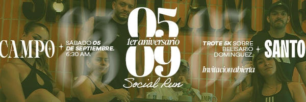 SantoCampo Social Run — 1er Aniversario